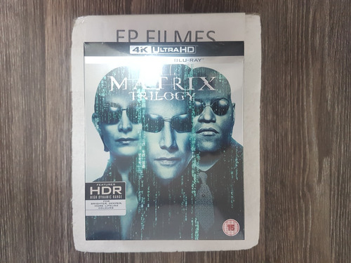 Blu Ray 4k Ultra Hd Matrix - Trilogia - 3 Filmes, Dub/leg