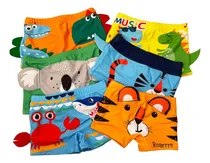 Comprar Kit 2 Sunga Boxer Infantil Moda Praia Piscina Original