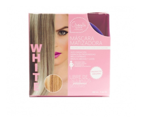 Máscara Capilar Matizadora White 280 Ml.