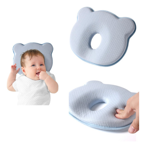 Almohada Cojín Para Bebe Anti-plagiocefalia Mas Funda