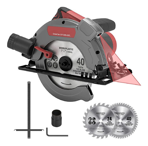 Sierra Circular Cable In Rpm Cuchilla Para Corte Madera Riel