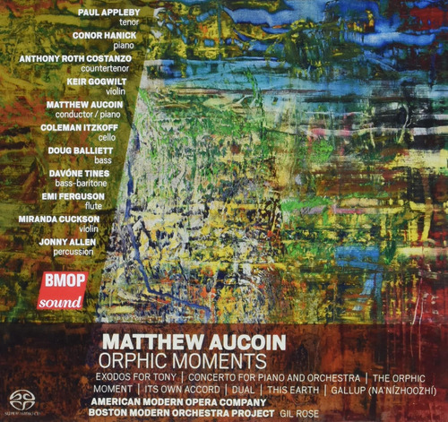 Cd: Matthew Aucoin: Orphic Moments