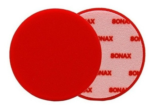 Pad Bonete Sonax 6 Pulgadas Rojo Corte Alto Para Rotativa