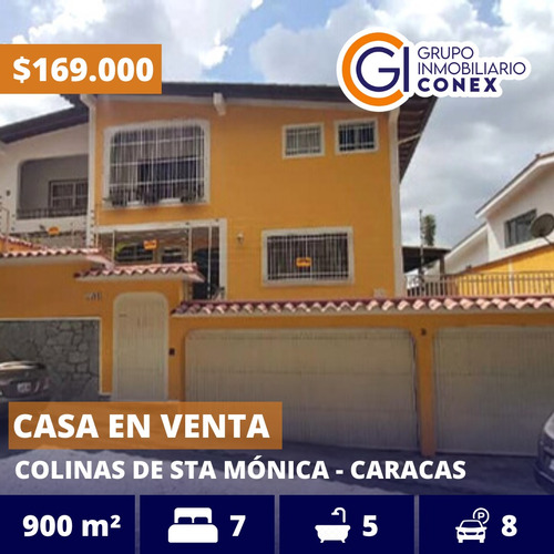Se Vende Casa 900m2 7h/5b/8p Colinas De Santa Mónica 0470