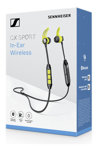 Imagen 5 de 7 de Auriculares Sennheiser Cx Sport In-ear Wireless Bluetooth
