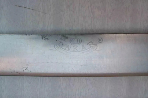 Antiguo Cuchillo Fiambrero Dakar Hoja Fina Acero Al Carbono (Usado)