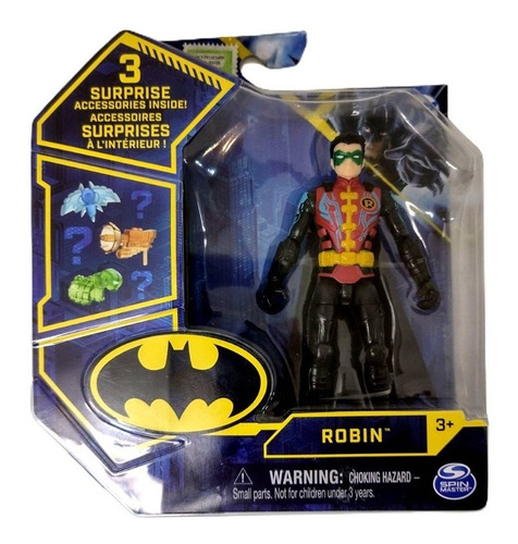 Robin Figura Articulada + Accesorios - Dc Comics Art. 67801