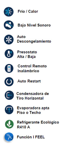 Aire Acondicionado Piso Techo Hisense 6tr On Off Frio Calor
