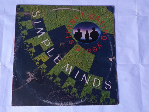 Lp Simple Minds Street Fighting Years C/ Encarte Nacional