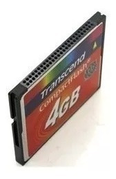 10 X Cartão Memória Compact Flash 4gb Transcend