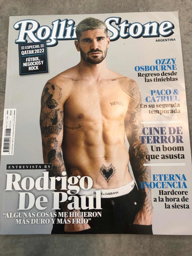 Revista Rolling Stone 296 Rodrigo De Paul