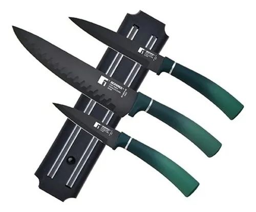 comprar Cuchillas Cocina Con Barra Magnética De Regalo Bergner