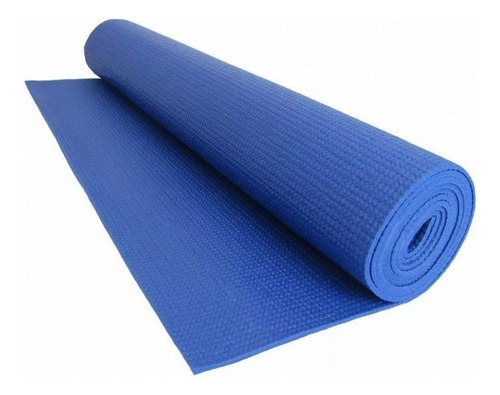 Colchoneta Para Yoga Color Azul