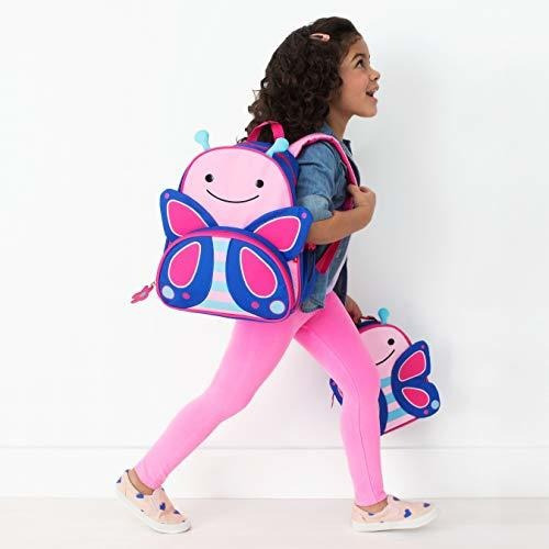 Imagen 5 de 6 de Skip Hop Toddler Backpack, Zoo Edades Preescolares 2-4, Mari
