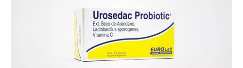 Urosedac Probiotic Estracto De Arandano Capsulas X 32