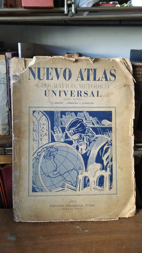 Nuevo Atlas Universal - Geografico Metodico - Jose Anesi 