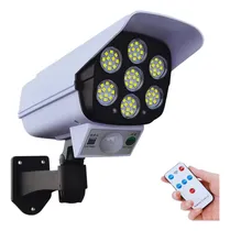 Comprar Luz Solar Farol Lampara Reflector Sensor Exterior Jardín Estructura Blanco
