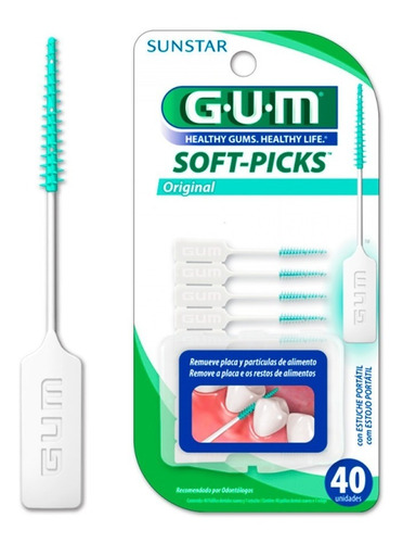 Imagem 3 de 4 de Gum Sunstar - Soft Picks (240 Unidades) - Escova Interdental