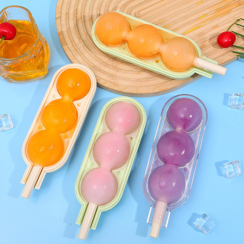 Molde Para Helado Lollipop Ice Ball, Bandeja Para Congelar C