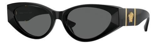 Óculos de sol Versace VE4454gb187 Black Color Black