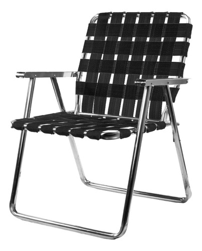 Imagen 1 de 8 de Sillon Aluminio Ancho Xxl Super Reforzado 160 Kg Alumel