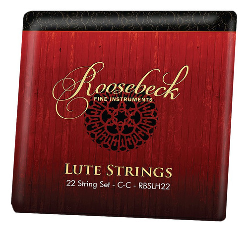 Roosebeck Lute - Juego De Cuerdas Para Arpa, 22 C-c