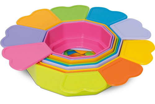 Imagem 5 de 5 de Brinquedo Educativo Encaixe Bebê Empilha Baby Macaco