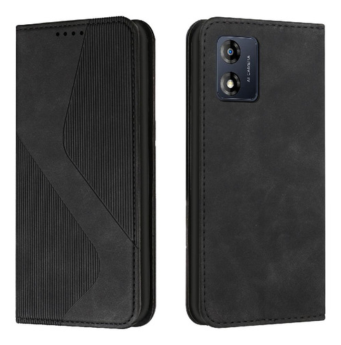 Funda Para Motorola Moto E13 Ranuras Para Tarjetas Folio Pu