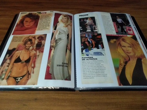 Claudia Schiffer * Carpeta Recortes Revistas Clippings (Usado)