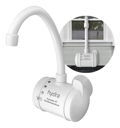 Torneira Elétrica Hydralar 4t Parede 5500w Hydra