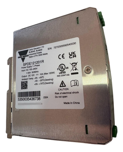 Spde121201r Fuente Conmutada 12v 10a Carlo Gavazzi
