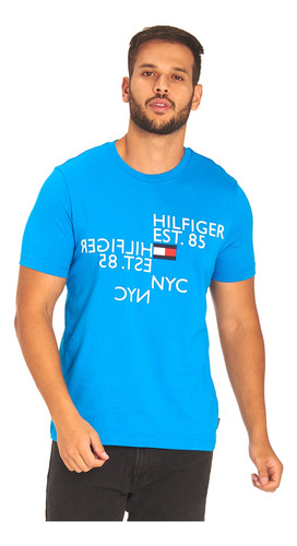 Playera Tommy Hilfiger Para Hombre Mw0mw30037