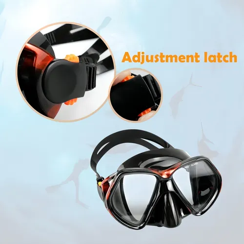 Kit De Buceo Mascara Snorkel Gafas De Buceo Snorkel Adultos
