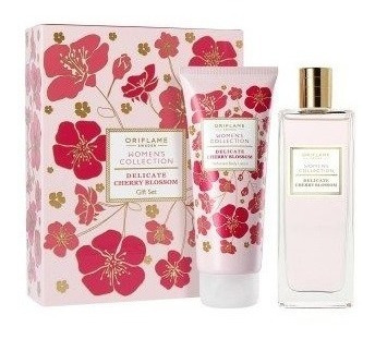 Set Fragancia Y Crema Corp. Delicate Cherry Blossom Oriflame