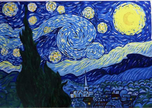 Noche Estrellada Vicent Van Gogh 