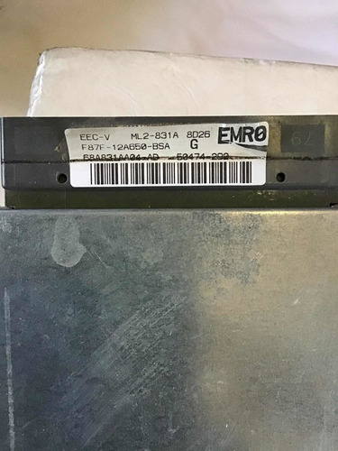 Computadora Ecu Motor Ford Ranger 1998 F87f 12a650 Bsa (Usado)