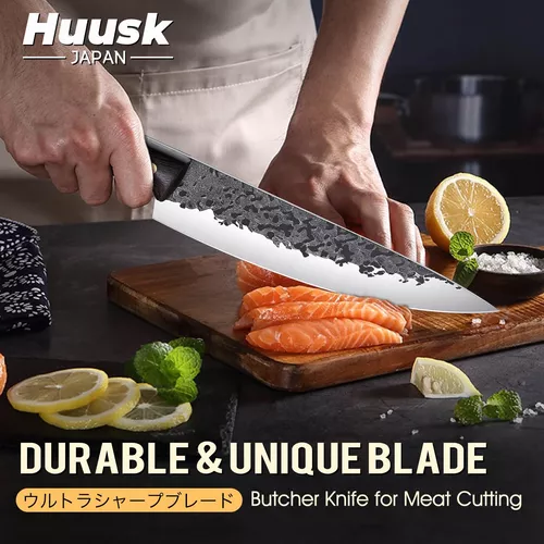 Huusk Cuchillos De Japón Cuchillo De Chef De 8 Pulgadas