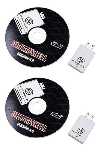 Adaptador De Tarjetas Lector Sd Tf V2 Para Dreamcast Y Cd M