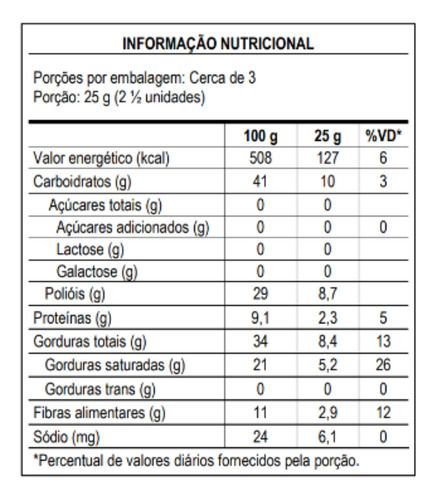Chocolate Zero Açúcares 70g Sabores Variados Kit Com 3