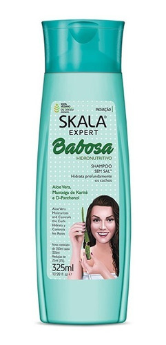  Shampoo Skala Brasil De Aloe Vera 325ml Liberado Hidratante