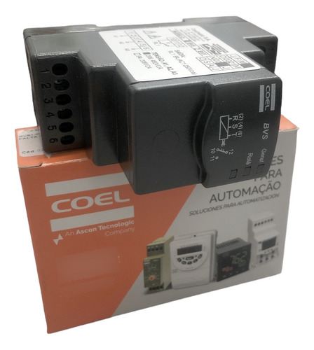 Rele Sequencia De Fase Trifásico 208-480v Bvs1 Coel