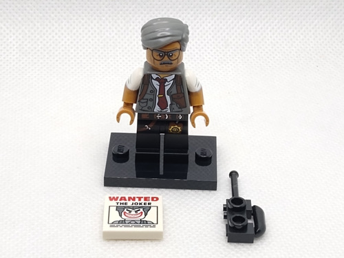 Lego Batman Movie 71017 Minifigura Comisionado Gordon 