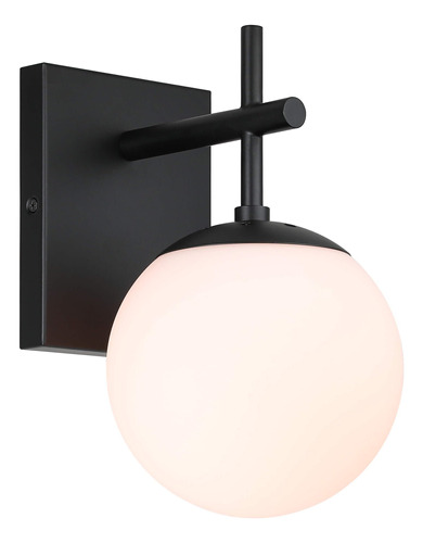 Xinbei Lighting Aplique De Globo, Aplique De Pared Negro De.