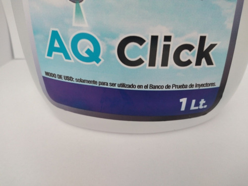 Imagen 6 de 6 de Liquido Para Prueba De Inyectores 1lt Marca Aqclick