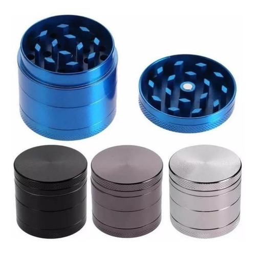 Imagen 2 de 3 de Grinder De Aluminio, 4 Pisos Pipa Vaporizador