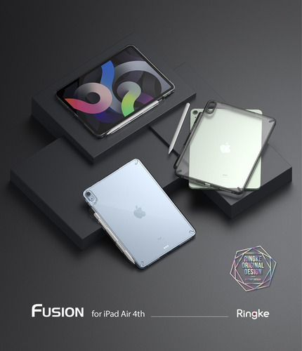 Funda iPad Air 4ta 2020 Ringke Fusion Anti Impacto Original