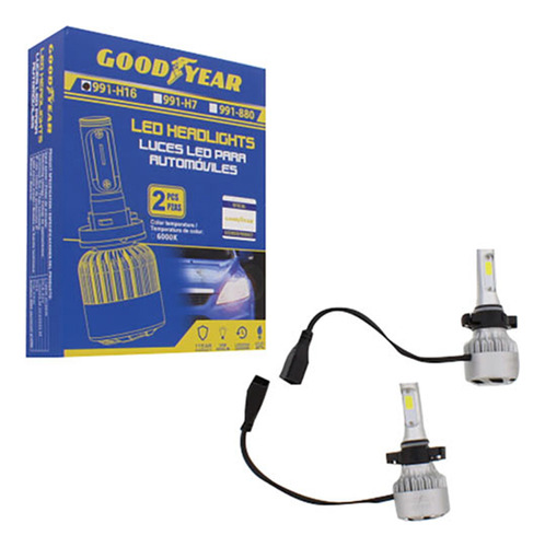 Ampolleta Led Para Auto H16 Goodyear