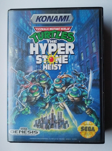 Ninja Turtles The Hyper Stone Heist Sega Genesis (c/ Caja)