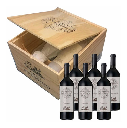 Vino Gran Enemigo Corte Cab Franc/malbec Caja X 6 Unidades