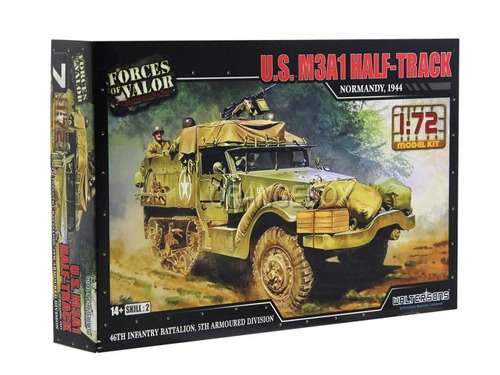 Model Kit Caminhão U.s. M3a1 Half-truck (normandy 1944) 1:72